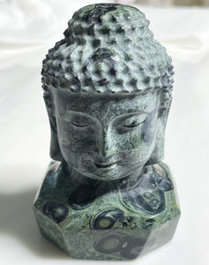 Green Jasper Buddha
